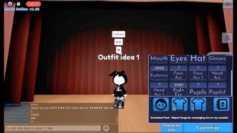 Outfit ideas for gacha online roblox