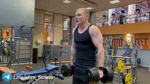 Шраги с гантелями - техника выполнения.