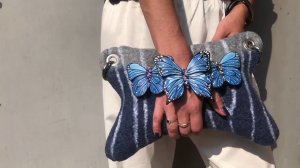 Небесные бабочки   анонс вебинара по валянию