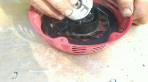 Рамонт ручнога старцера рухавіка Honda GX270, сапраўднага матаблока Беларус МТЗ 12.