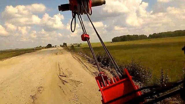 Участок сибирской дороги. 2.08.14. Перед ремонтом. смотреть онлайн