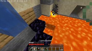 Как сделать портал в незер без алмазной кирки!? | МайнФакт