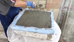 Супер Идея!!! Превратил Потолочную Плитку из Пенопласта в Тротуарную!!!