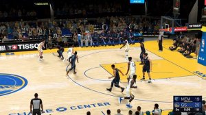 NBA 2K24 PS4 Gameplay (Golden State Warriors vs Memphis Grizzlies)