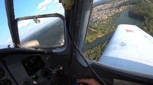 Обзорный Полет ЯК-18т Ясюниха Иваново Взлет Посадка