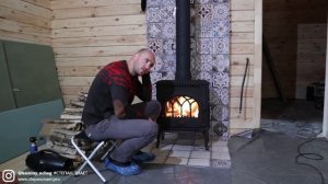 Видео обзор печи камина Jotul F3 TD. Норвежская печь для отопления. Стоит того?