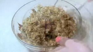 Шоколадная КОЛБАСА из 3 продуктов (без масла).