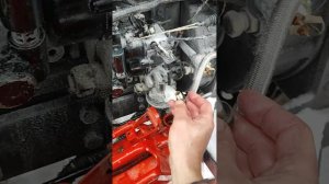 df244  не качает насос подкачки топлива, насос подкачки топлива качает воздух в бак