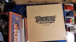 Munchkin Dungeon by CMON Full Kickstarter Unboxing!