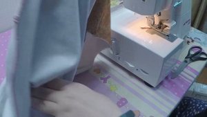 Женская футболка из футера "Колорблок".