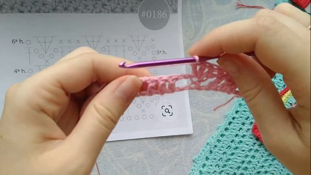 ?? Вы будете в восторге ?(СХЕМА + объяснение)#простыеузорыкрючком #вязание #каксвязать
