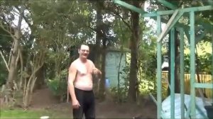 Первые постройки  на даче