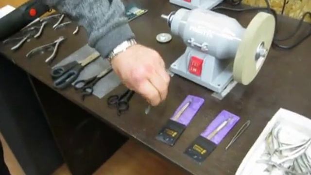 Как проходит обучение заточке в Москве в 1й Московской Школе Заточников