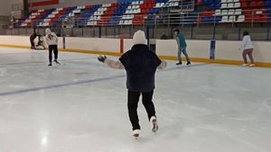 Таня! Где тулуп??? Ледовый Дворец Кристалл. Тобольск. Фигурное катание.