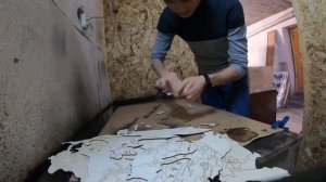 КАРТА МИРА из фанеры