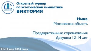 Ника, предварительные соревнования, Открытый турнир "Виктория"