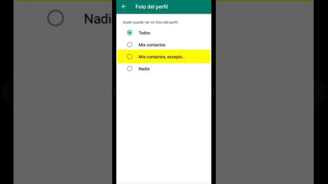 Como Ocultar mi Foto de Perfil de Whatsapp a una Persona