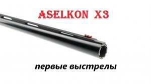 Aselkon X3 Extra Black первые выстрелы и сравнение с Breda Xanthos Black.