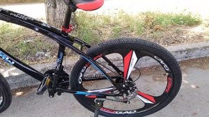 Велосипед на литых дисках