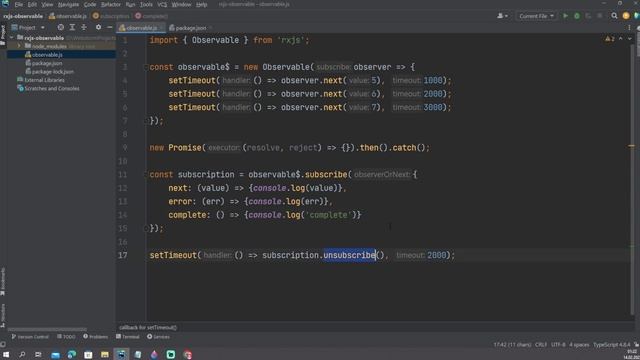 RxJs Понятным языком #2 | Observable | Observer | Subscription | Cold Observable смотреть онлайн