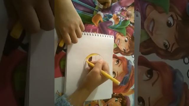Как нарисовать смайлик с очками?