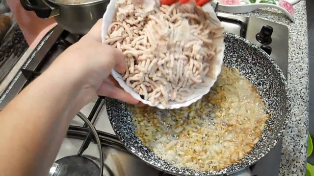 МЯСНАЯ НАЧИНКА ДЛЯ БЛИНОВ, ПИРОГОВ И ВАРЕНИКОВ | Irina Belaja