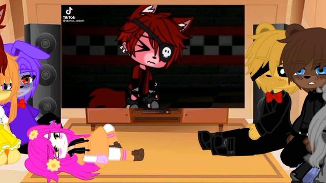 ~Реакция Фнаф 1 на тт~ смотреть онлайн