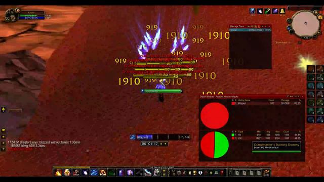 Arcane Mage 3.3.5a Blizzard vs Flamestrike смотреть онлайн