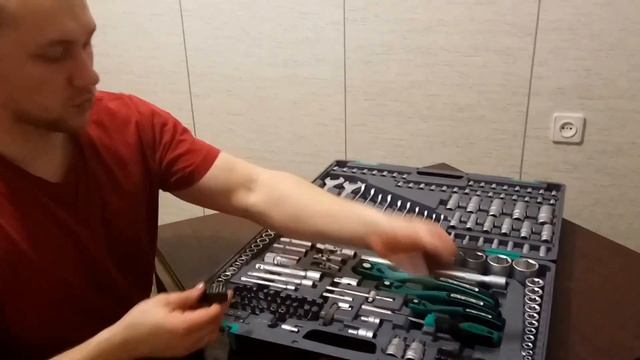 Набор инструментов STELS 14115 216 предметов смотреть онлайн