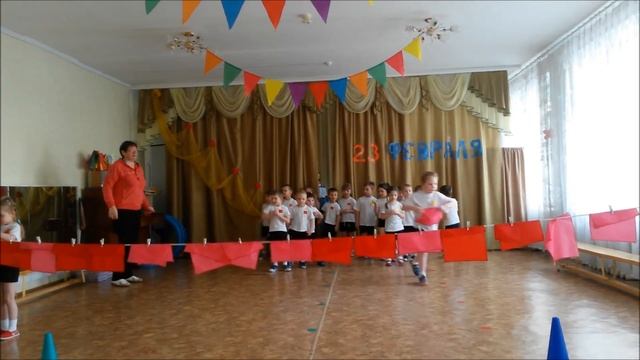ГУО "Ясли-сад №36 г.Жлобина" Физкультурный праздник "Мы - солдаты" смотреть онлайн