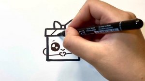 Как нарисовать подарок