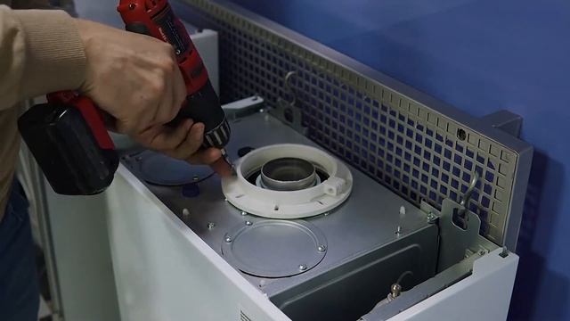 Подключение коаксиального дымохода 60/100 к котлу Vaillant turboFit . Инструкция по сборке дымохода смотреть онлайн