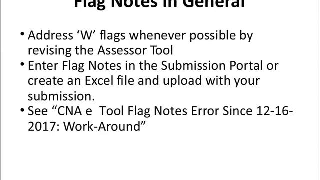 CNA e-Tool: How to Address Flags смотреть онлайн
