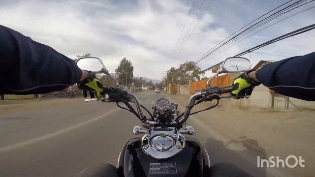 Paseo en tierra al Rio - Honda Shadow 150