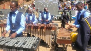 Zimbabwe Republic Police Marimba Band at the National Shrine...Mahororo song