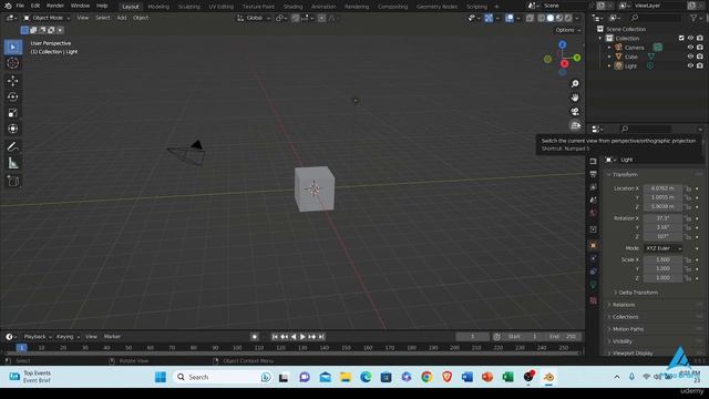 2 - Moving Around in Blender