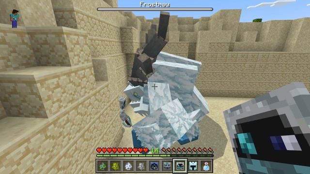 1 VS 1 - Ice Warrior Mobs VS Mowzie's Mobs In Minecraft смотреть онлайн