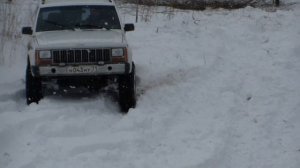 Uaz Patriot vs Pajero 2 vs Jeep Cherokee vs Toeta LC 80 заезд в горку