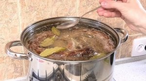 Холодец с индюшиными шейками