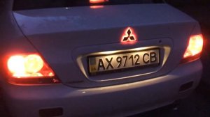 Подсветка логотипа Mitsubishi (Вариант 1)