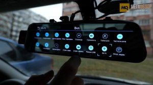 CARCAM Z8 Wi-Fi обзор. Видеорегистратор зеркало c большим дисплеем