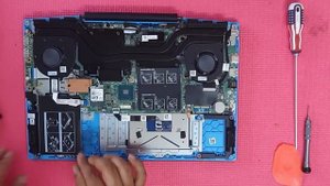 Dell G3 15 - P89F202  Disassembly and Replace RAM, HDD & Battery