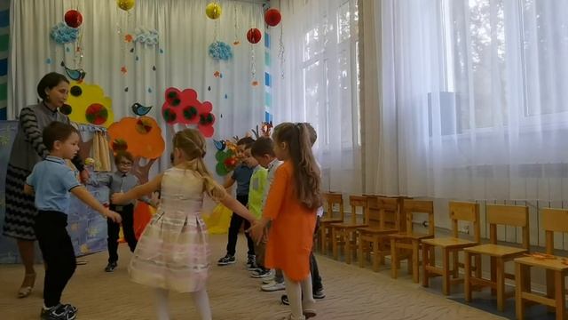 Осеннее путешествие 2021 в средней группе Жемчужинки филиал МОРСКОЙ