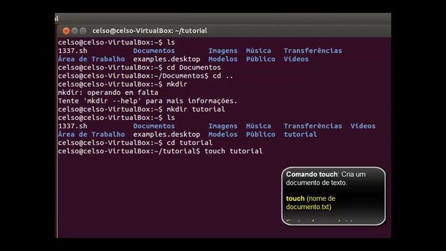 Tutorial: Linux - Utilizar a consola смотреть онлайн