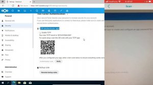 Как использовать двухфакторную аутентификацию для Nextcloud
