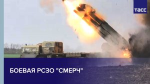 Боевая РСЗО "Смерч"