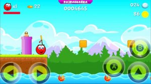 КРАСНЫЙ ШАРИК НИНДЗЯ #2 (Bossy Ball 4: Shadow). ИГРА как МУЛЬТИК для ДЕТЕЙ. Мультфильм для МАЛЫШЕЙ