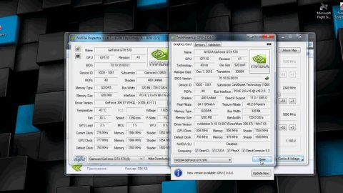 Разгон видеокарты NVIDIA