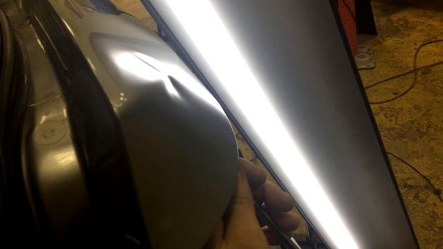 Удаление вмятины на ребре жестокости на Toyota смотреть онлайн