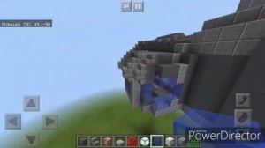 Скоростное строительство , космический корабль,Minecraft